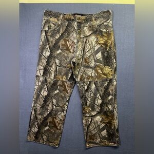 Outfitters Ridge Double Knew Realtree Camo Pants Mens 40/30 Hunting Hunt 1558